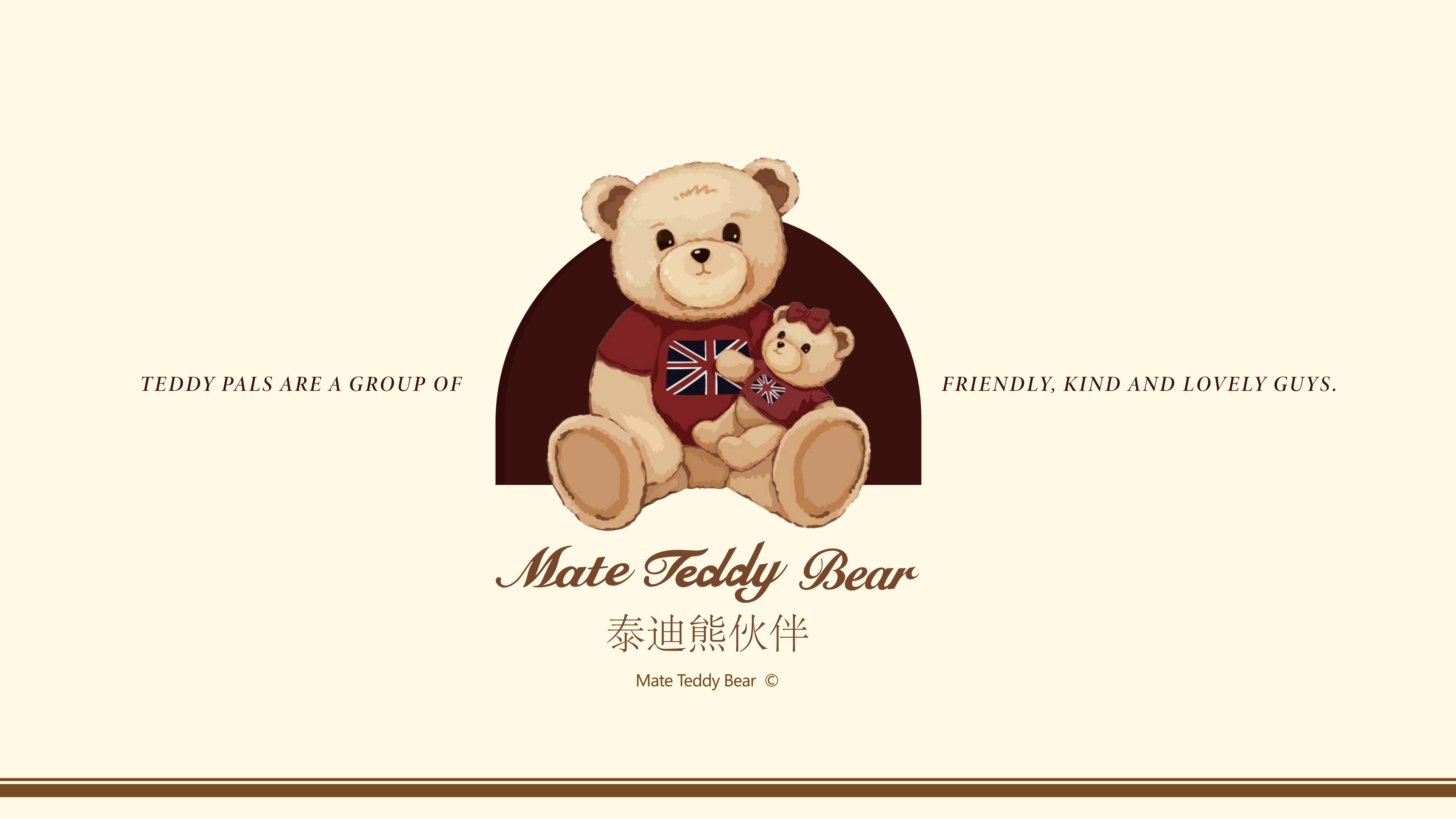 MATE TEDDY BEAR 泰迪熊伙伴